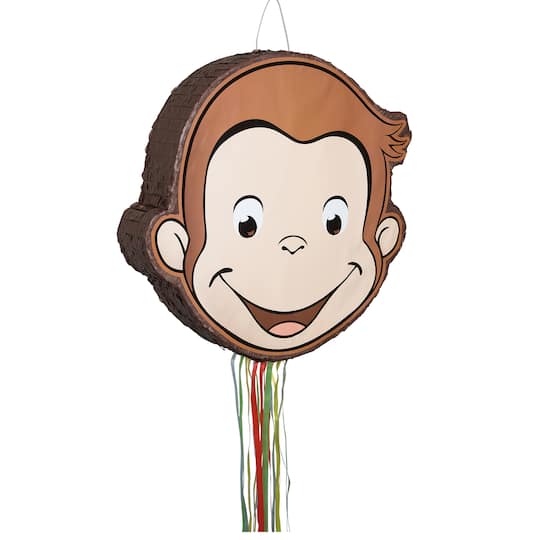 Curious George Pull String Pinata Curious George Party Supplies
